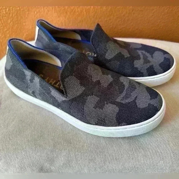 Rothy's " The Original Slip-On Sneaker" Gray Camo Women's Size 6.5 EUC! - Picture 8 of 14